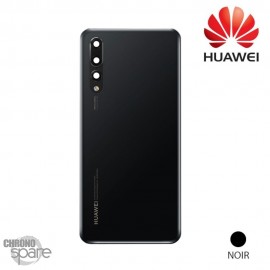 Vitre arrière + vitre caméra Huawei P20 Pro (Officiel) - Noir