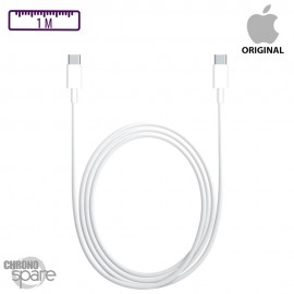 Câble USB-C vers USB-C iPhone Apple - 1M - (Officiel) avec boîte 