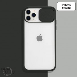 Coque Transparente iPhone 12 mini - Noir