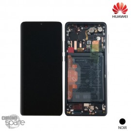 Ecran LCD + vitre tactile + batterie Huawei P30 Pro Noir (officiel)