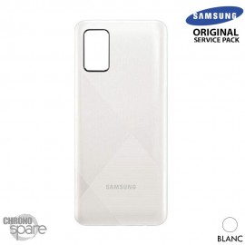 Vitre arrière Blanche Samsung Galaxy A02S A025G (Officiel)
