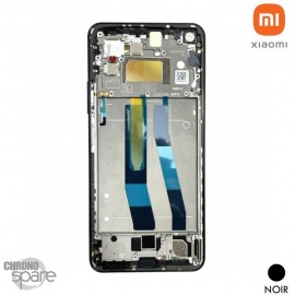 Ecran LCD + vitre tactile + châssis noir Xiaomi Mi 11 Lite 5G / NE (officiel)