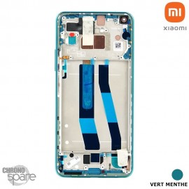 Ecran LCD + vitre tactile + châssis Vert Menthe Xiaomi Mi 11 Lite 5G (officiel)