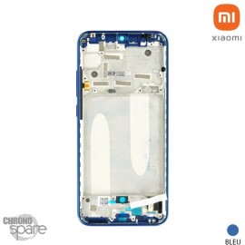 Ecran LCD + vitre tactile + châssis Bleu Subtil Xiaomi Mi A3 (Officiel)