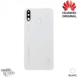 Vitre arrière + vitre caméra Huawei P30 Lite New edition Blanche 24mp (Officiel)