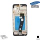 Ecran LCD + Vitre Tactile + châssis noir Samsung Galaxy A03s A037F (officiel)