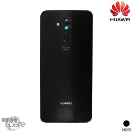 Vitre arrière + vitre caméra + capteur d'empreinte Huawei Mate 20 Lite (Officiel) - Noire