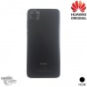 Vitre arrière + lentille caméra Huawei Y5P Noire (officiel)