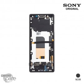 Ecran LCD + vitre tactile avec chassis Sony Xperia 5 (Officiel) Noir