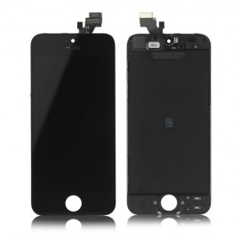 Ecran LCD + vitre tactile iPhone 5S noir (Tianma LCD)