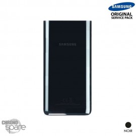 Vitre arrière inférieure noire Samsung Galaxy A80 A805F (officiel)