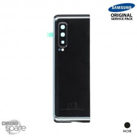 Vitre arrière + vitre caméra noire Samsung Galaxy Z Fold F900 (officiel)