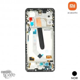 Ecran Oled + vitre tactile + châssis noir Xiaomi Mi 11i / Mi 11i Pro 5G / Poco F3 (officiel)