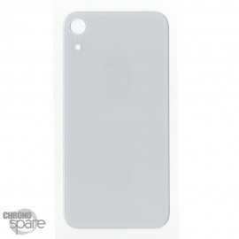 Plaque arrière en verre NEUTRE iPhone XR Blanc (pour machine laser)