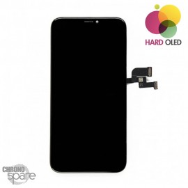 Ecran Oled + vitre tactile iPhone X Noir (HARD OLED)