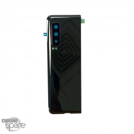 Vitre arrière noire compatible pour Samsung Galaxy Fold F900
