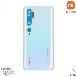 Vitre arrière Blanche Glacier Xiaomi Mi Note 10 (officiel)