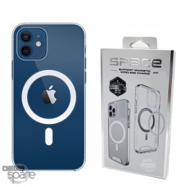 Coque silicone Transparente Space Collection Magnétique iPhone 14 Plus