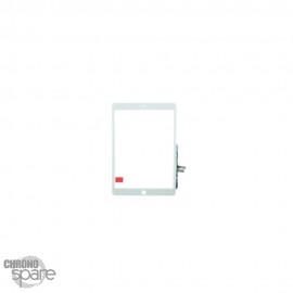Vitre tactile blanche + adhésif iPad 9 2021