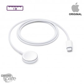 Câble de charge USB-C vers induction magnétique Apple Watch -(Officiel) 1M - avec boîte