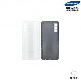 Vitre arrière + vitre caméra blanche Samsung Galaxy A04S A047F (Officiel)
