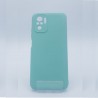 Coque en silicone pour Xiaomi Redmi Note 10 vert clair
