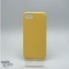 Coque en silicone pour iPhone 7/ 8 / SE 2020 / SE 2022 jaune