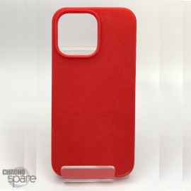 Coque en silicone pour iPhone 14PRO MAX rouge