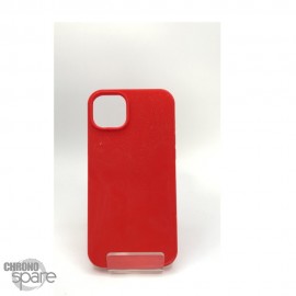 Coque en silicone pour iPhone 14PLUS rouge