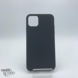 Coque en silicone pour iPhone 14 noire