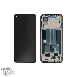 Ecran Oled + vitre tactile + chassis Gris Sierra Oneplus Nord 2 5G