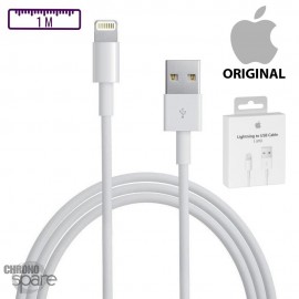 Câble USB vers Lightning iPhone Apple - 1M - (Officiel) avec boîte 