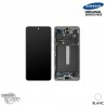 Ecran LCD + Vitre Tactile + châssis blanc Samsung Galaxy S21 FE G990B (officiel) Sans Batterie