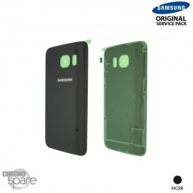Vitre Arrière noire Samsung Galaxy S6 edge (G925F) (officiel) 