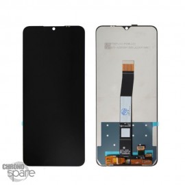 Ecran LCD + vitre tactile noir Xiaomi Redmi 10C / Redmi 10 Power / Poco C40