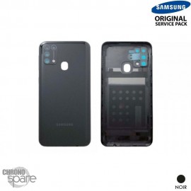 vitre arriere + vitre camera noir Samsung Galaxy M31 M315F (officiel) 