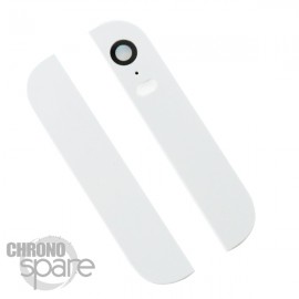 Caches arrière haut et bas iPhone 5S Blanc
