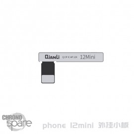 Tag-on nappe Batterie pour Qianli Programmateur DZ03 iPhone 12 mini (à clipser)