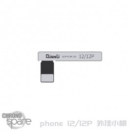Tag-on nappe Batterie pour Qianli Programmateur DZ03 iPhone 12/12 pro (à clipser)