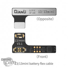 Tag-on nappe Batterie pour Qianli Programmateur DZ03 iPhone 13 / 13 mini (à clipser)