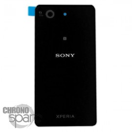 Vitre arriere + vitre caméra Sony Xperia Z1 compact - Noire
