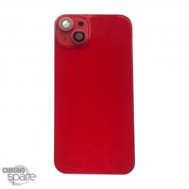 Châssis + plaque arrière NEUTRE iphone 14 plus rouge - sans nappes