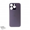 Plaque arrière en verre NEUTRE iPhone 14 Pro violet intense (pour machine laser)