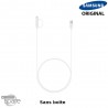 Câble Duo Samsung 1,5m Micro-USB et USB-C 15W - Blanc Sans boîte (Officiel)