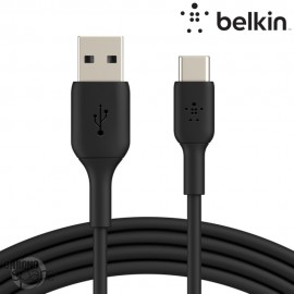 Câble USB-A vers USB-C (15W) 1m - Noir (Officiel) BELKIN