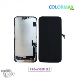 Ecran LCD + Vitre Tactile iPhone 14 plus Noir + adhésif (COLORMAX edition)