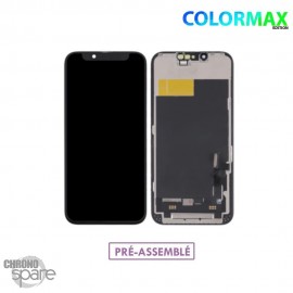 Ecran LCD + Vitre Tactile iphone 13 Noir + adhésif (COLORMAX edition)