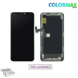 Ecran LCD + Vitre Tactile iphone 11 Pro Max Noir + adhésif (COLORMAX edition)
