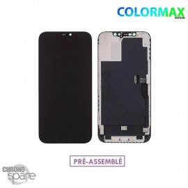 Ecran LCD + Vitre Tactile iphone 12 Pro Max Noir + adhésif (COLORMAX edition)