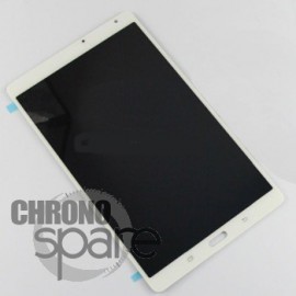 Vitre Tactile + Ecran LCD Samsung Tab S 8.4 (T700) Blanc (officiel)